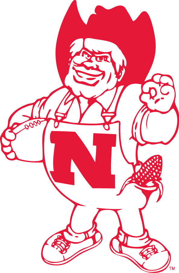 Nebraska Cornhuskers 1974-1991 Mascot Logo t shirts iron on transfers